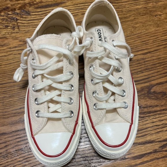 Chuck 70 Vintage Canvas in Parchment/Garnet/Egret - Picture 5 of 14